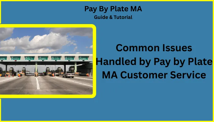 Common Issues Handled by Pay by Plate MA Customer Service Common Issues Handled by Pay by Plate MA Customer Service